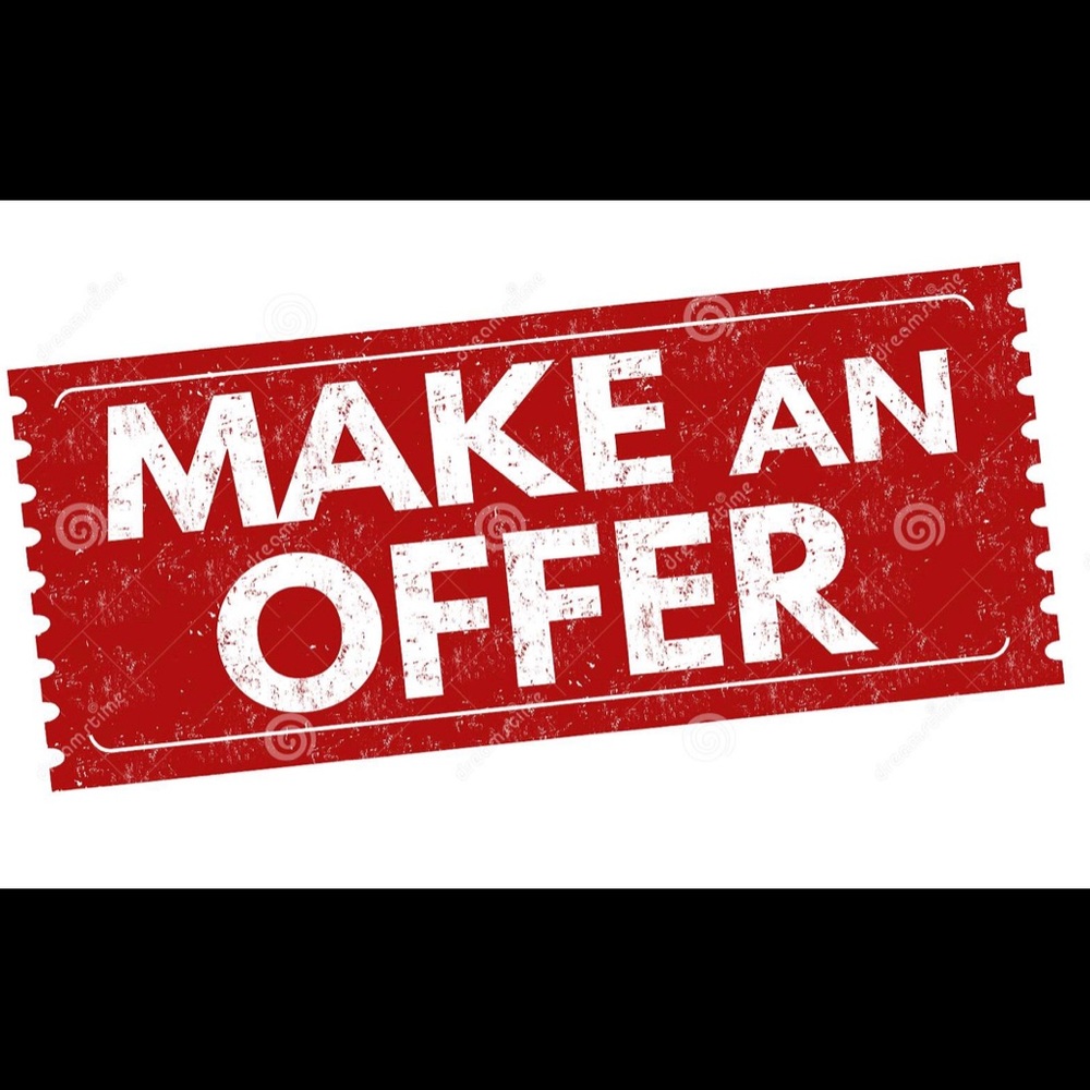 All reasonable offers accepted!